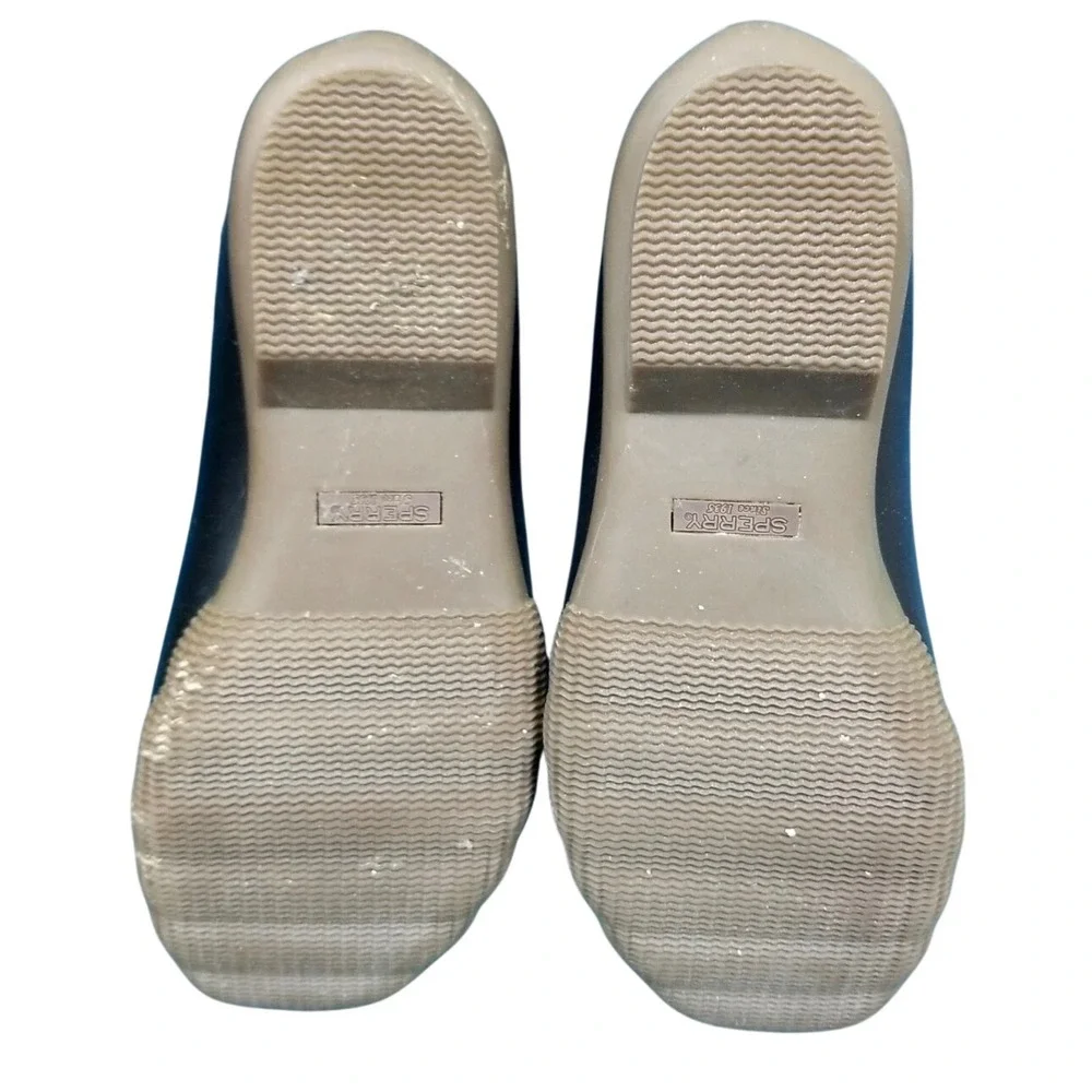 Sperry Saltwater Quilted Nylon Waterproof Rubber Boots Sz 7.5 Normcore‎ Utility